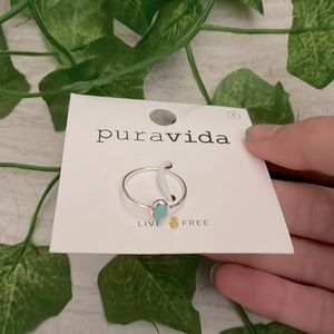 pura vida size 8 turquoise ring NWT